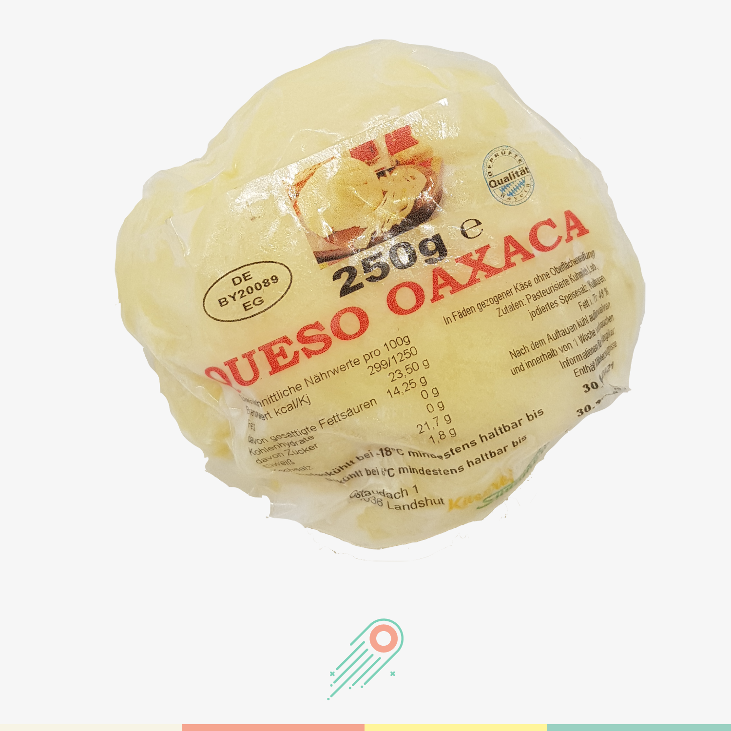 Queso Oaxaca 250 gr