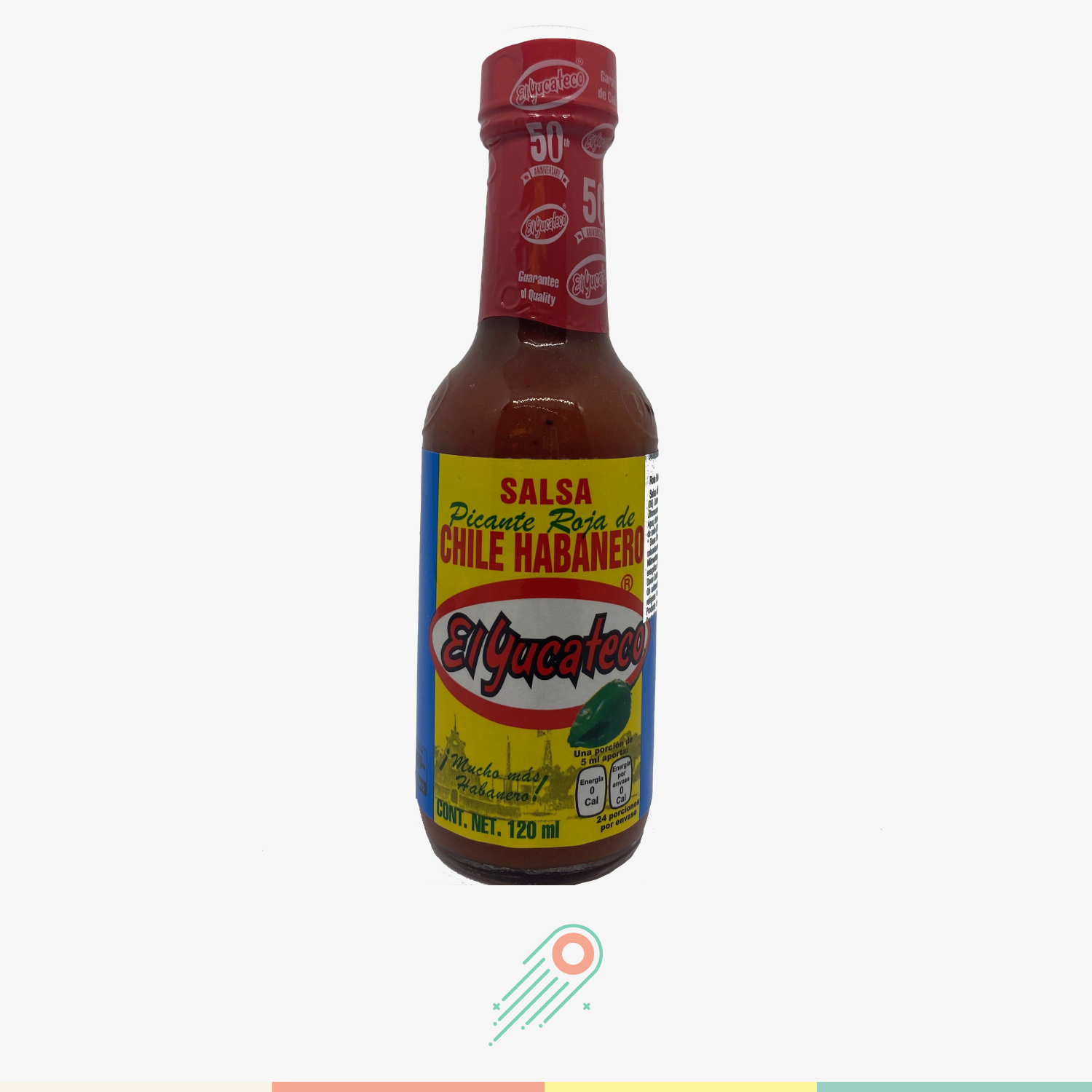 Salsa El Yucateco Roja 120 ml